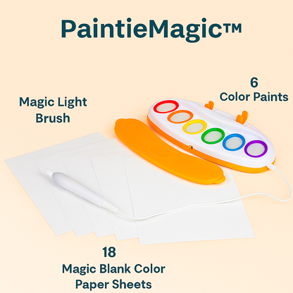 PaintieMagic™ Painting Without the Cleanup