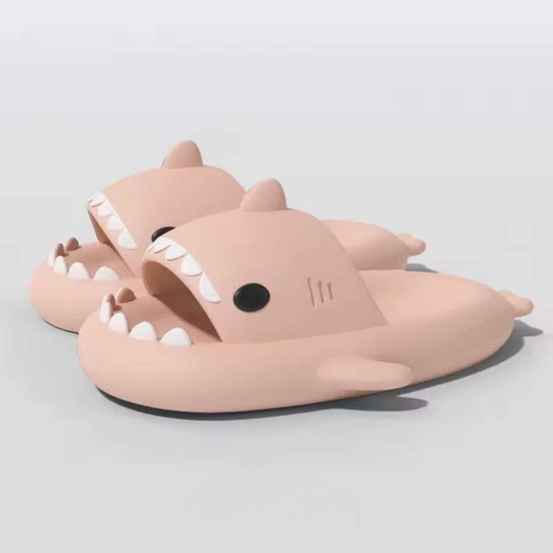 SharkySteps™ Non-Slip Kids Slippers – Soft & Comfy