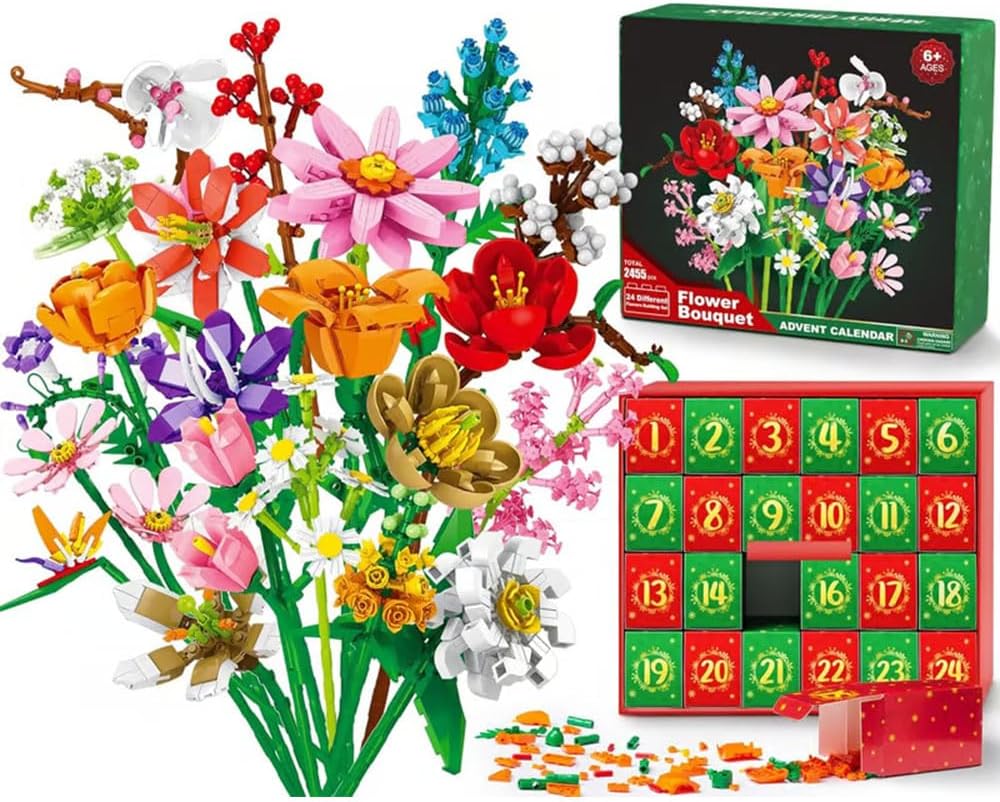 MerryBlooms™ 24-Day Building Advent Calendar