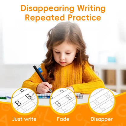 MagicTrace™ Reusable Writing & Learning Set – Makes Handwriting Fun for Kids