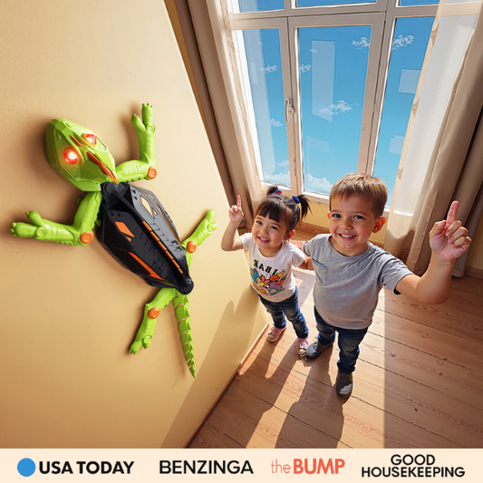 CrawlMate™ Wall-Climbing Gecko – Wild Climbing Fun That Makes Kids Laugh Out Loud