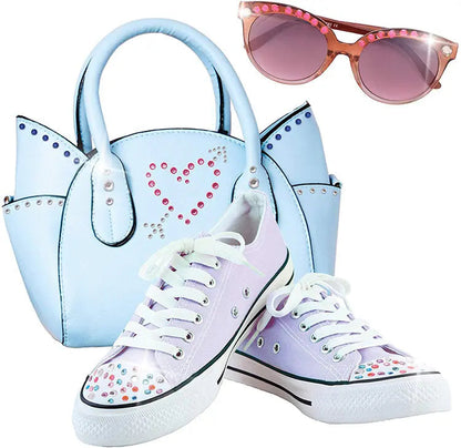 SparklySnaps™ Hair Gem Styling Set - Instantly Adds Sparkle to Any Hairstyle